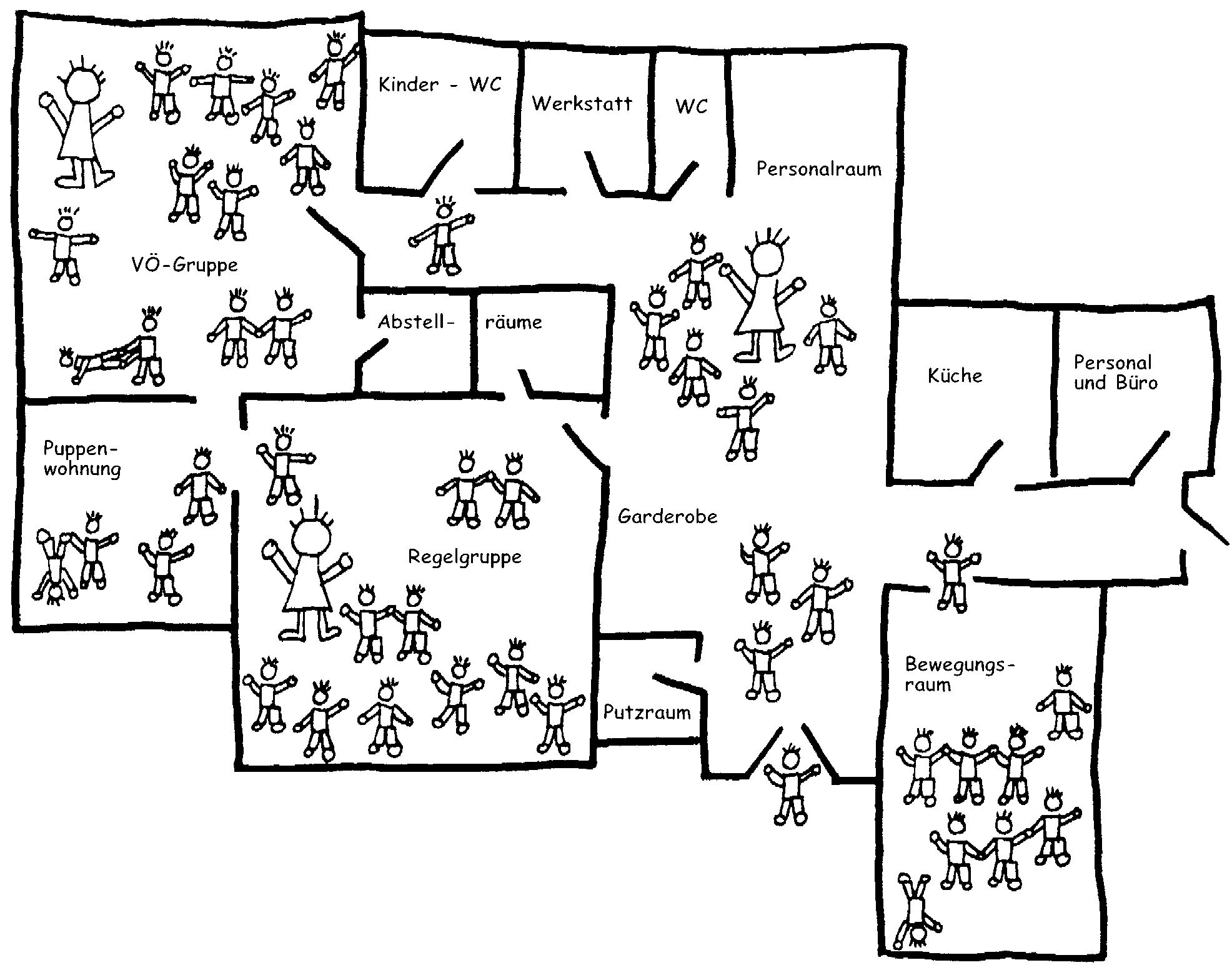 Kindergarten Grundriss